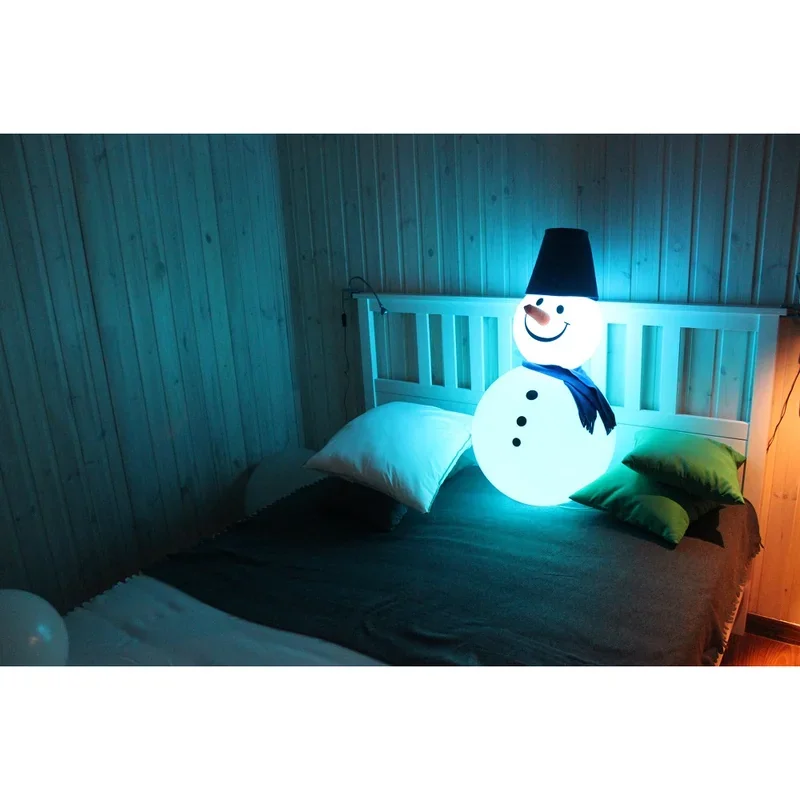Снеговик с подсветкой RGB — фото 8