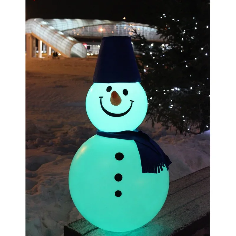Снеговик с подсветкой RGB — фото 10